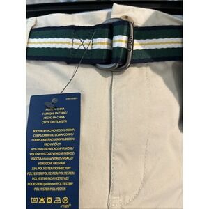 POLO RALPH LAUREN BIG BOYS BELTED  BEIGE SHORTS  SIZE‎ 14 NEW With Tags $44